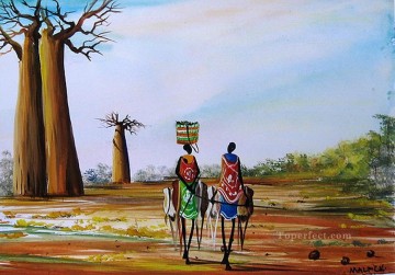  african Art - Baobab Road African